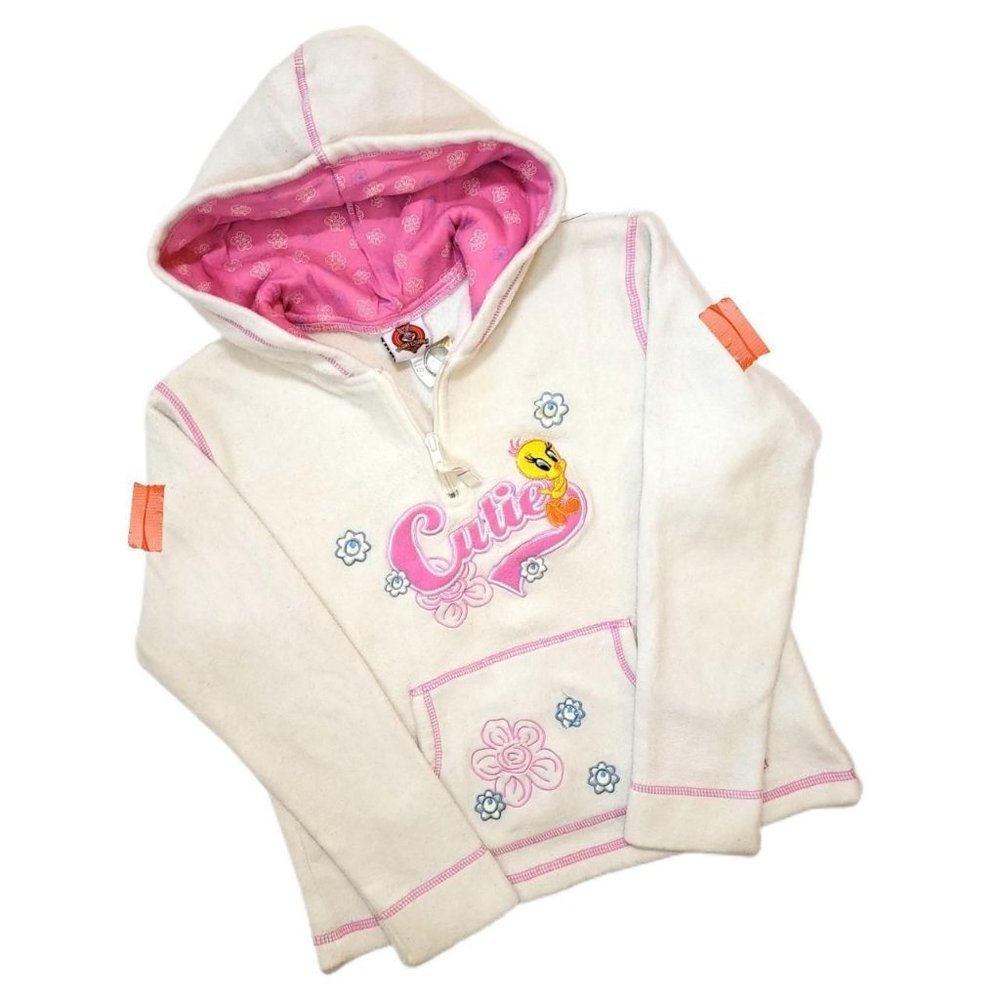 💞🐥 vintage Tweety Bird embroidered hoodie 🐥💞